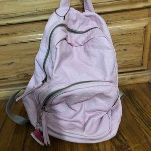 Light pink backpack